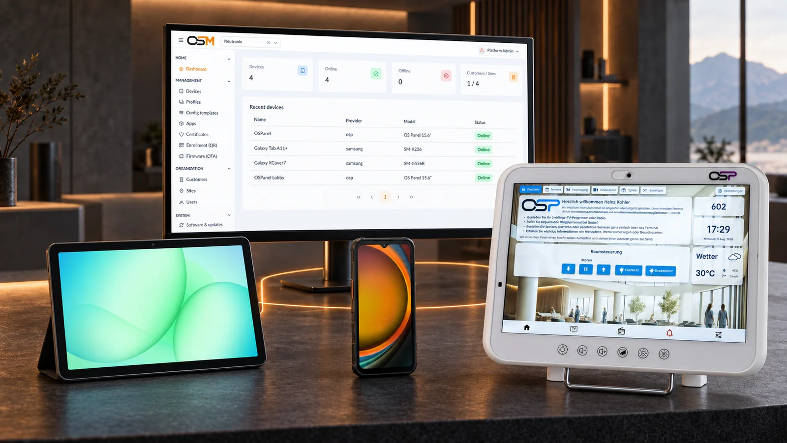 OS Mobile Device Management